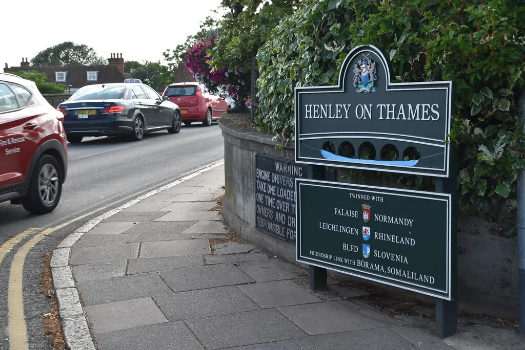 Henley-on-Thames from across the river